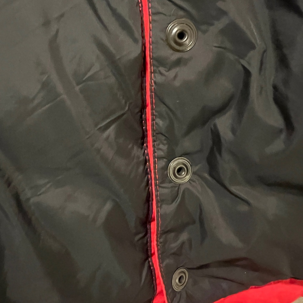 Canada Goose Women's Vibrant Red Puffer Coat with Fur Hood - Picture 12 of 16